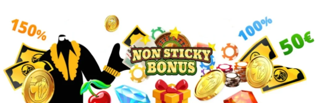 casino bonus non sticky
