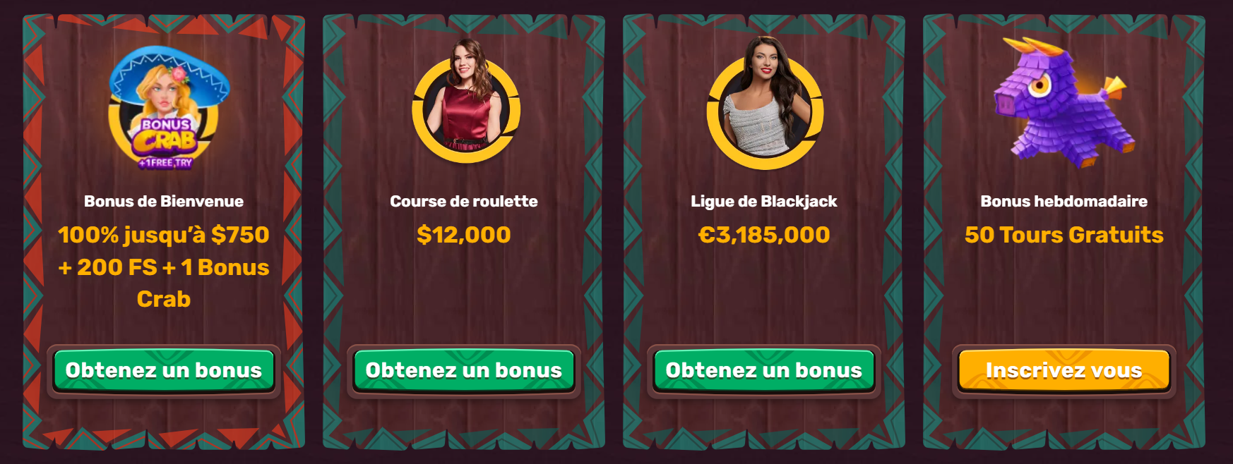 bonus 5gringos Casino