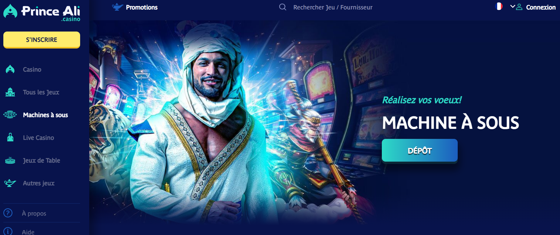bonus Prince Ali Casino