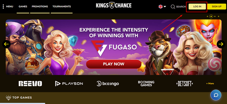 jeux king chance casino