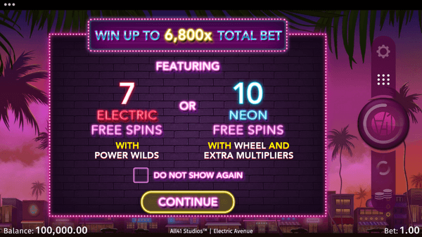 Electric-Avenue-Start-Page